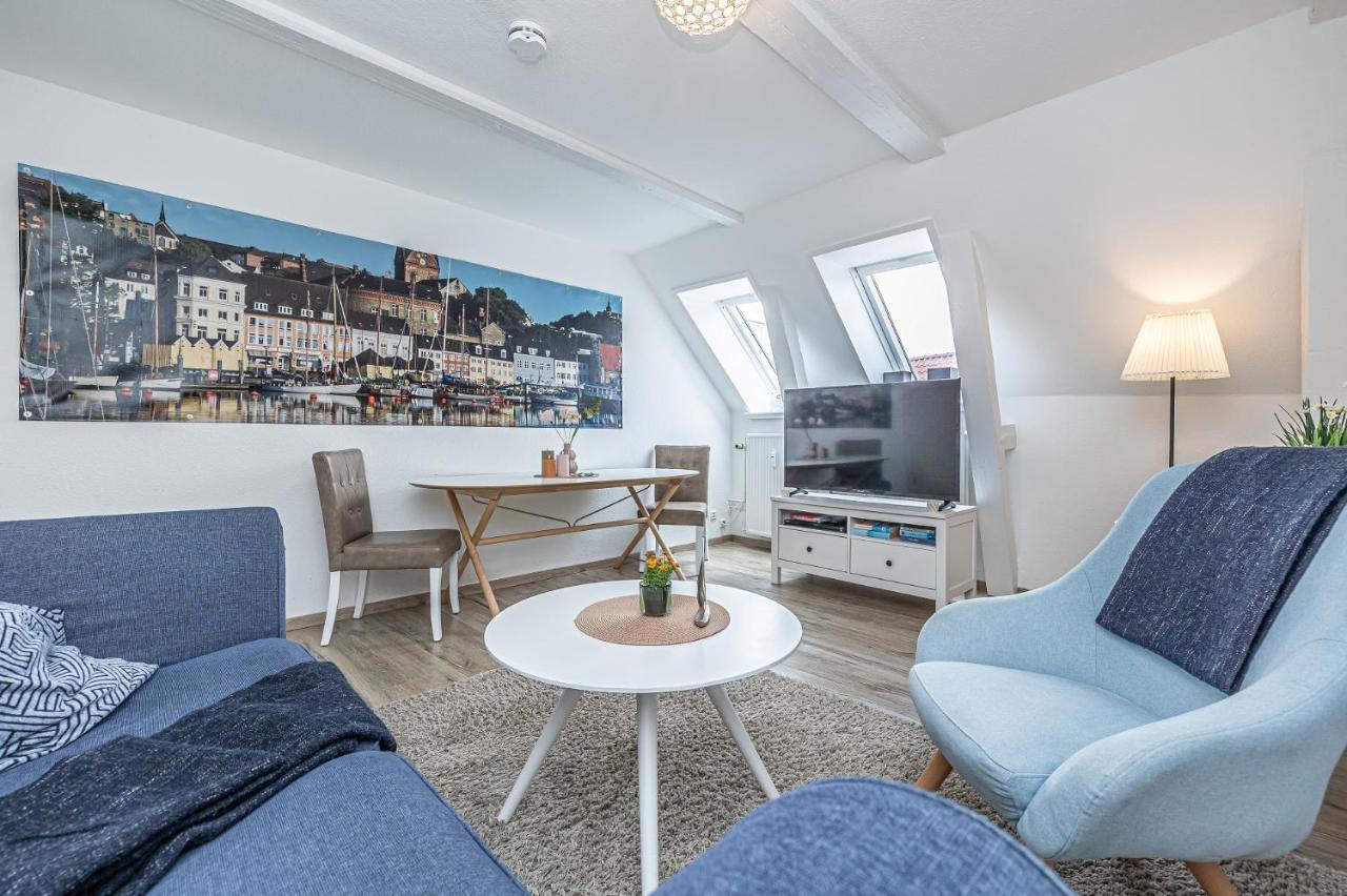 Fewo1846 - Im Sonnenhof - Komfortable 2-Zimmer-Wohnung Im Stadtzentrum 弗伦斯堡 外观 照片